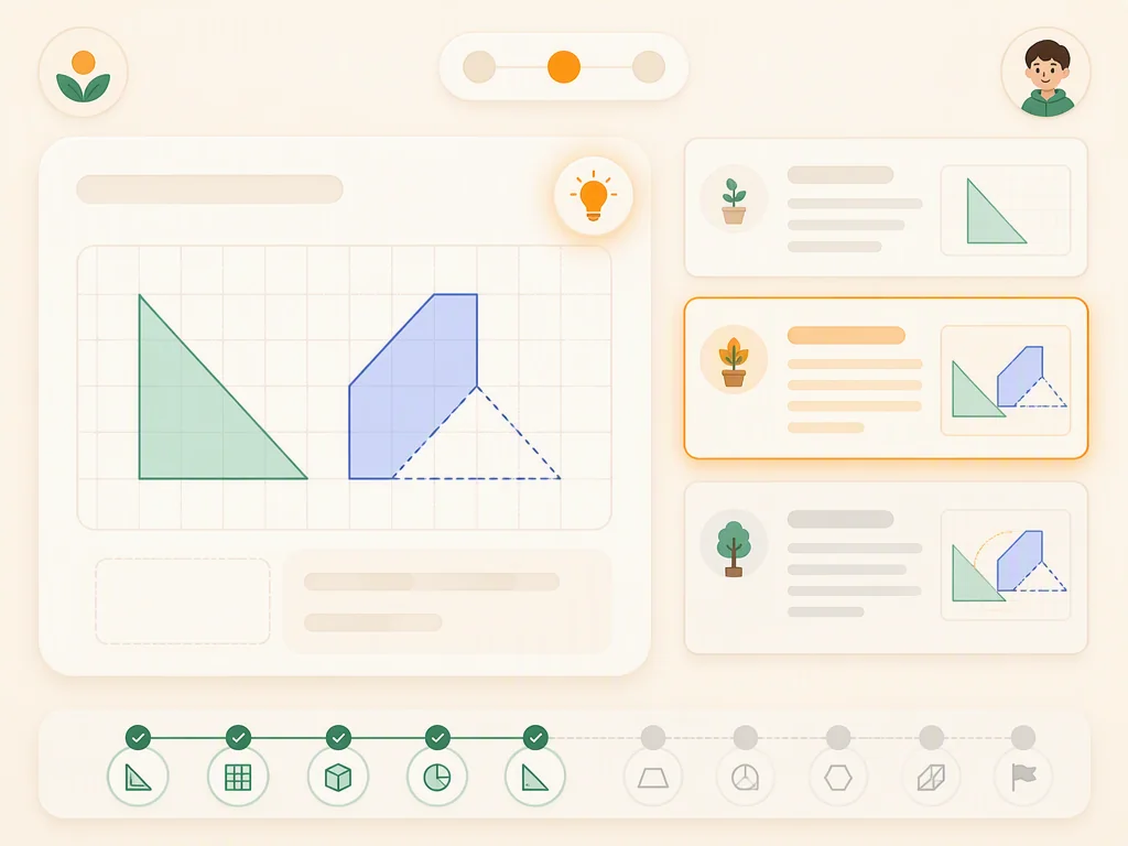 Adaptives Lern-Dashboard der Mathe Nachhilfe mit KI.